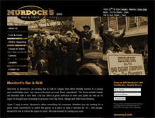 Tablet Screenshot of murdochsbar.com